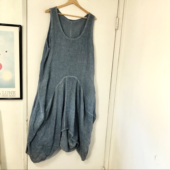 meo meli linen dress